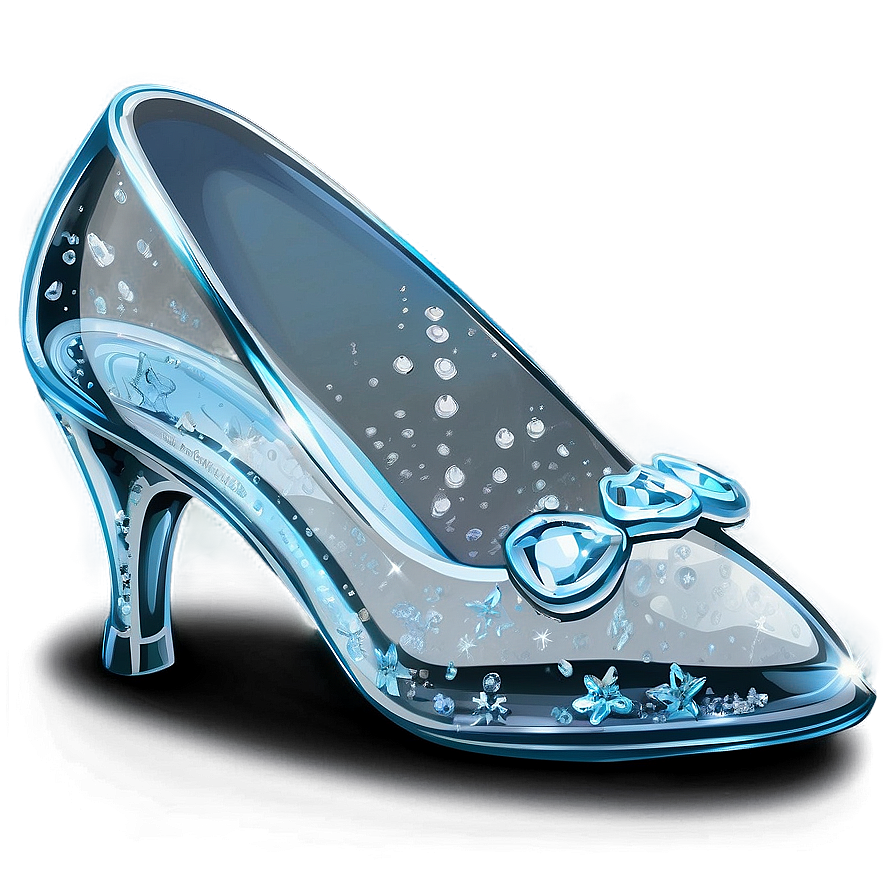 Glass Slipper In Crystal Clear Png 12