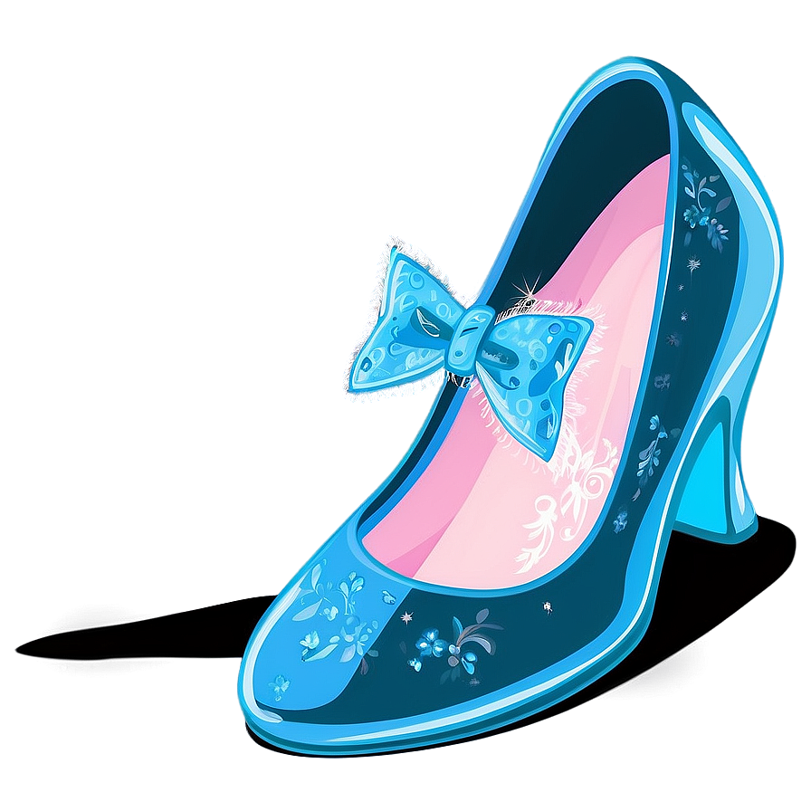 Glass Slipper With Reflection Png 60