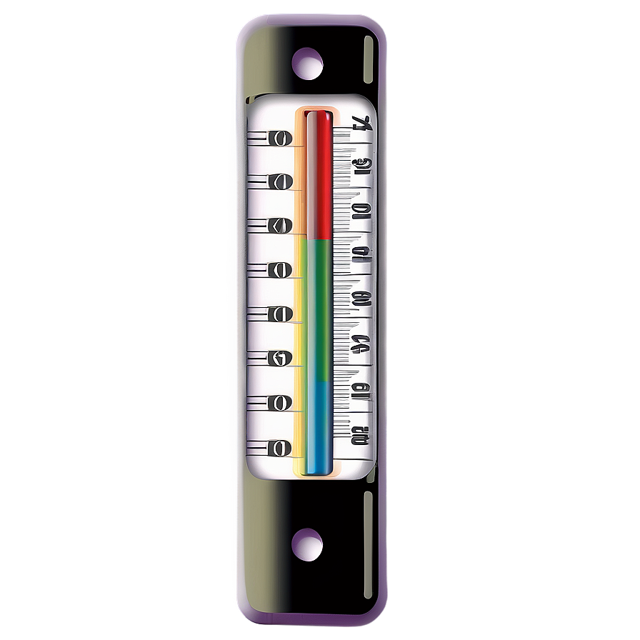 Glass Tube Thermometer Png 06112024