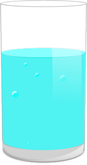 Glassof Water Vector Illustration