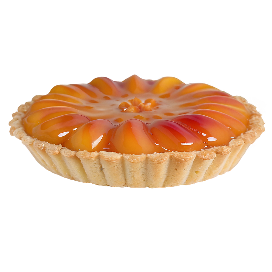 Glazed Apricot Tart Png 06252024