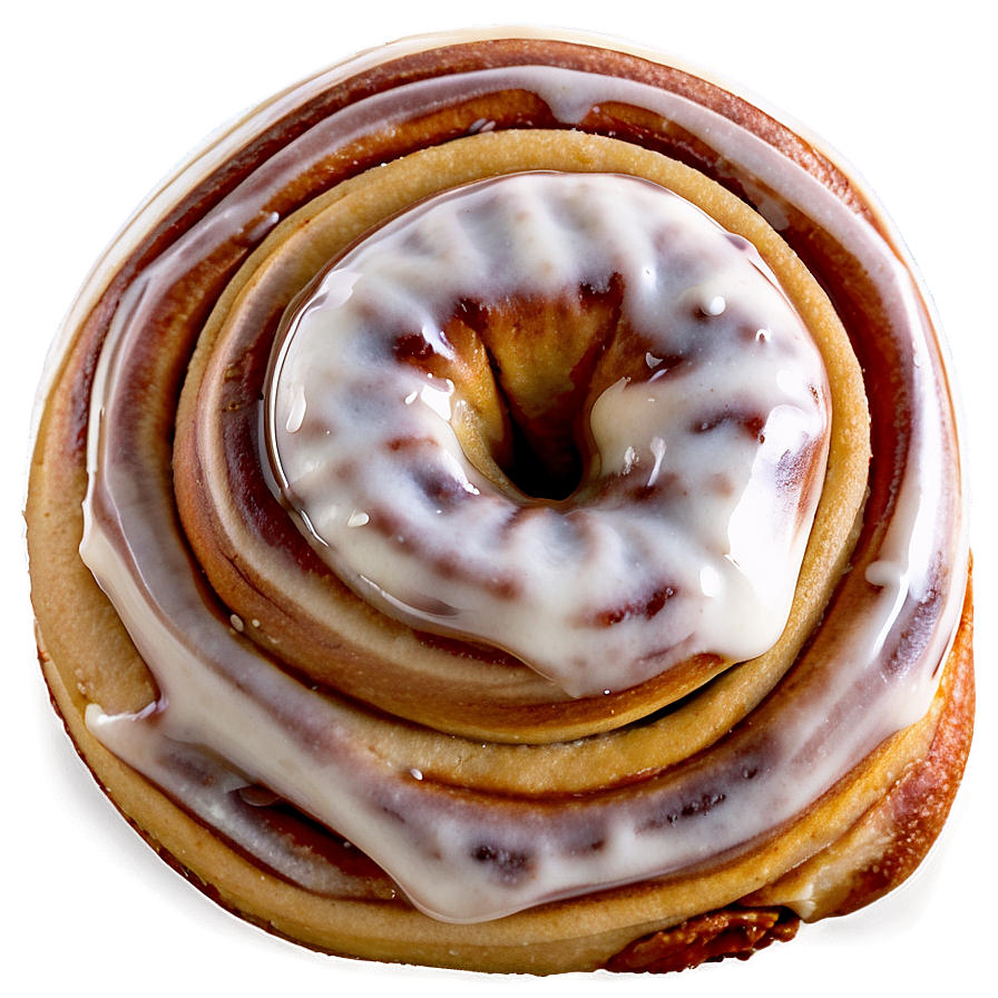 Glazed Cinnamon Roll Treat Png 42