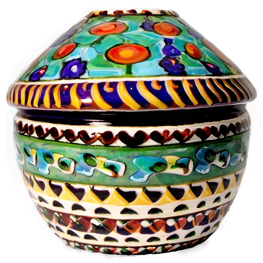 Glazed Pot Png 05242024