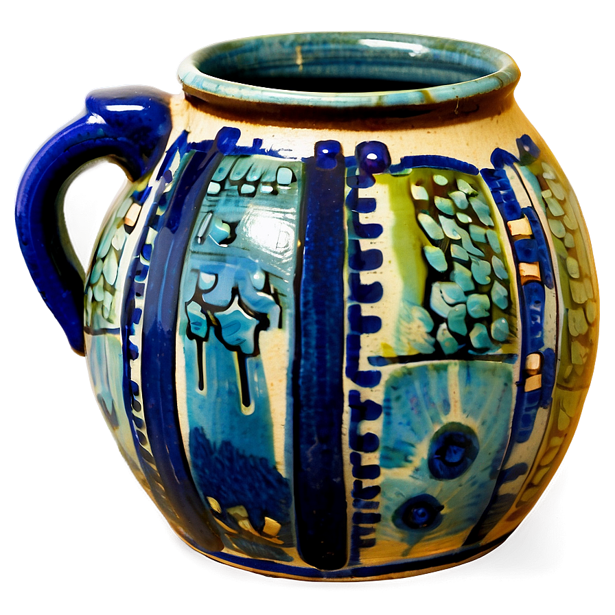 Glazed Pottery Jug Png Ufw