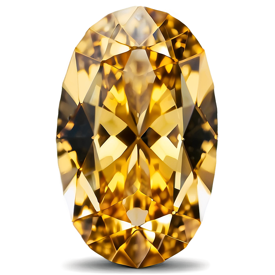 Gleaming Golden Beryl Gemstone Png 85