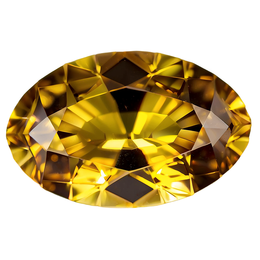 Gleaming Golden Beryl Gemstone Png Iwh41