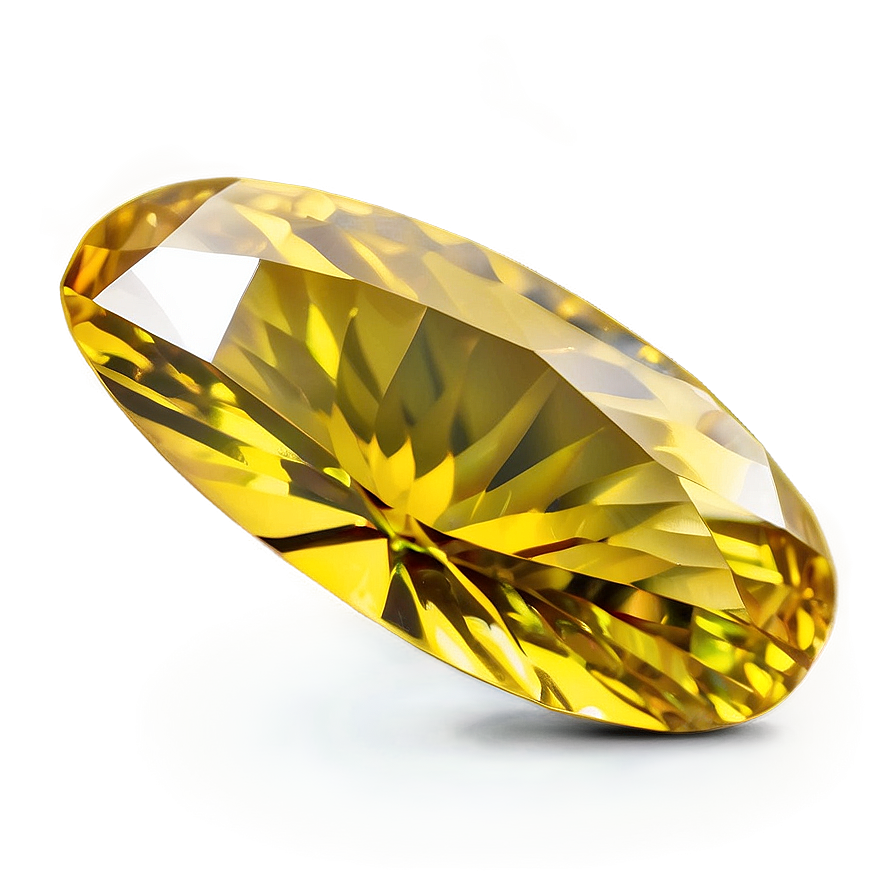 Gleaming Golden Beryl Gemstone Png Wwo92