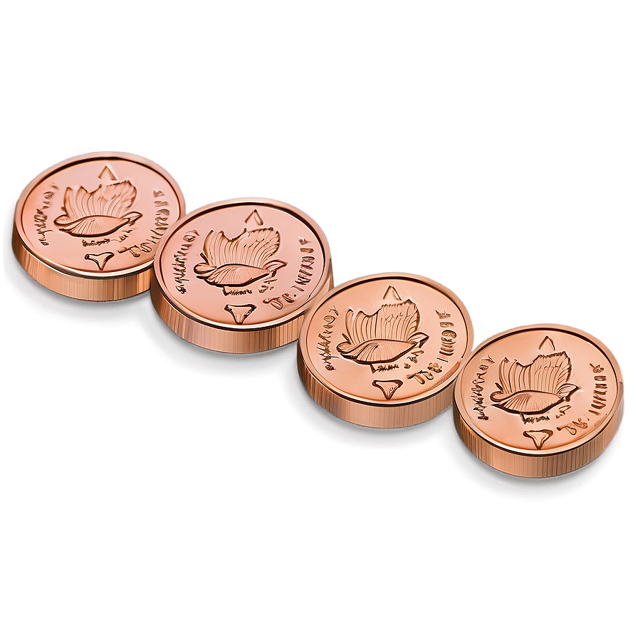 Gleaming Pennies Png Bnx51