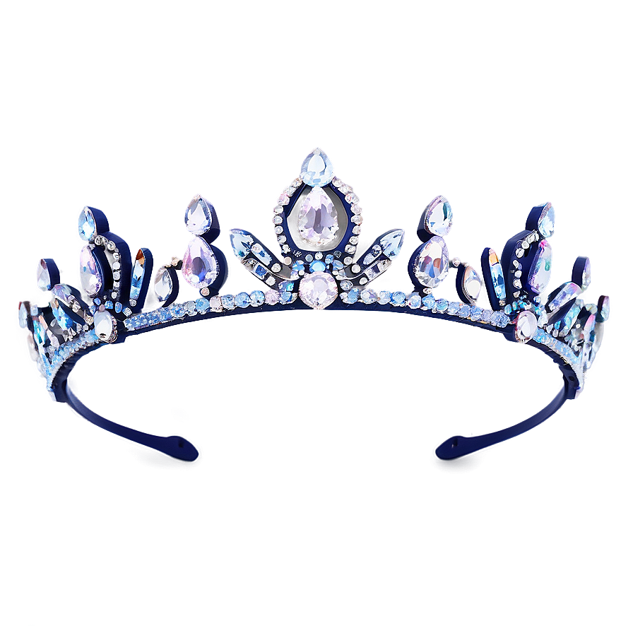 Glimmering Crystal Tiara Png 25