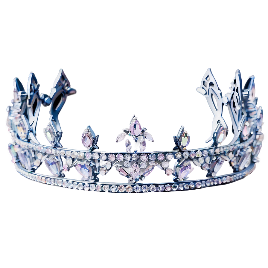 Glimmering Crystal Tiara Png Adu