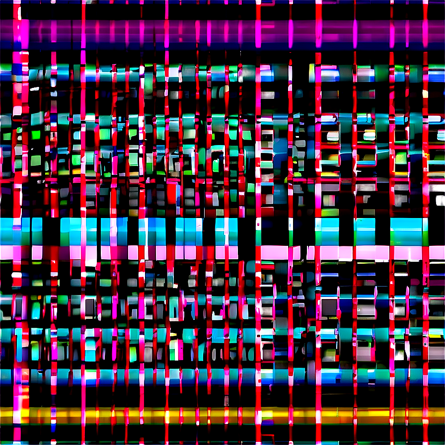 Glitch Scanlines Aesthetic Png 61