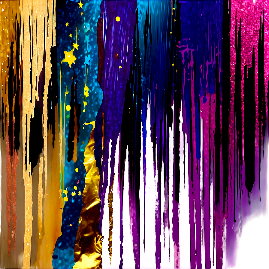 Glitter Brush Stroke Png Cos