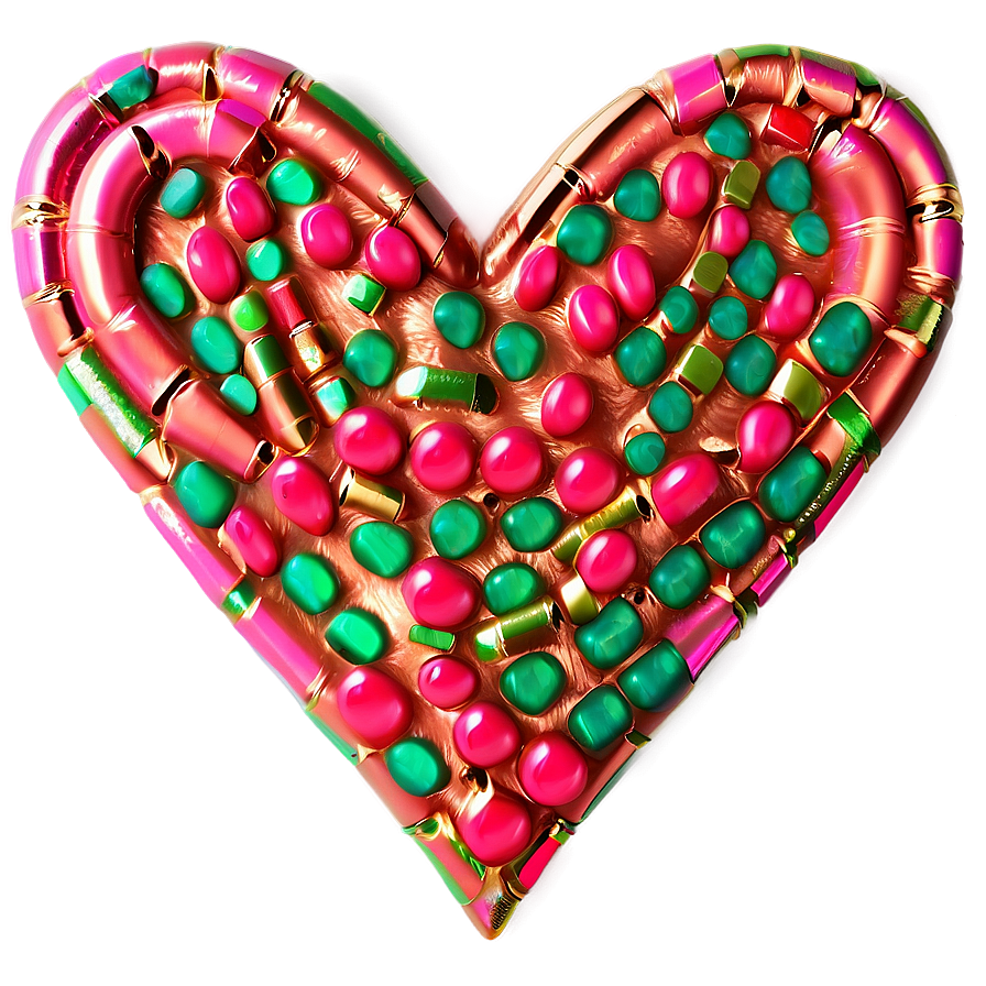 Glitter Candy Heart Png Iis13