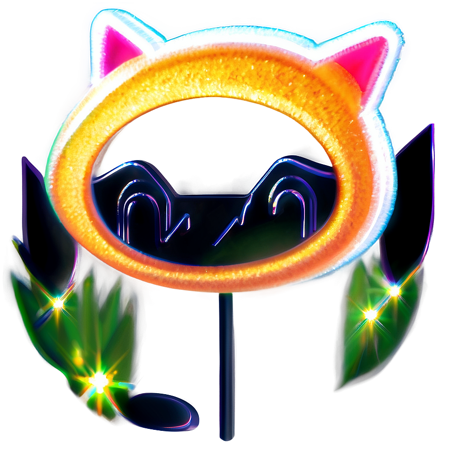 Glitter Cat Ear Png 06212024