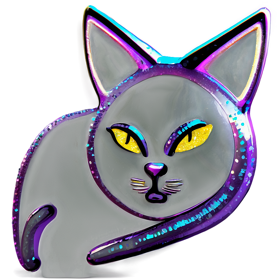 Glitter Cat Ear Png 16