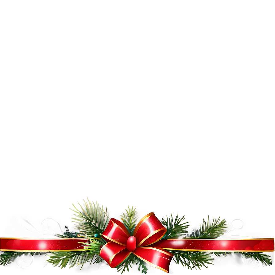 Glitter Christmas Border Png 87