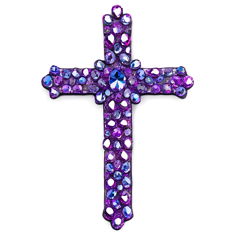 Glitter Cross Png 56