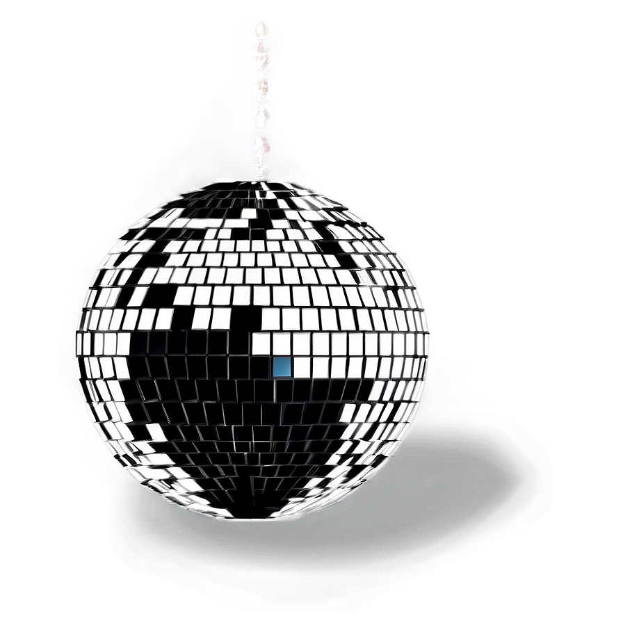 Glitter Disco Ball Png 05242024