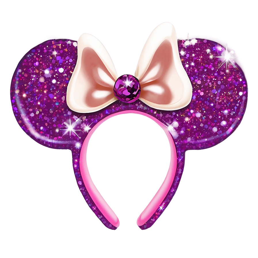 Glitter Disney Ears Png 06272024