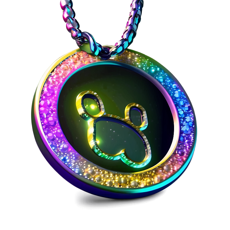 Glitter Dog Tag Png 06122024