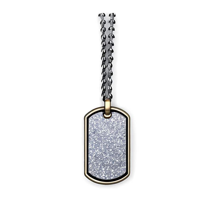 Glitter Dog Tag Png 22