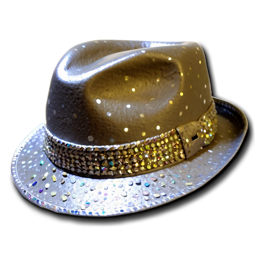 Glitter Fedora Png Hue