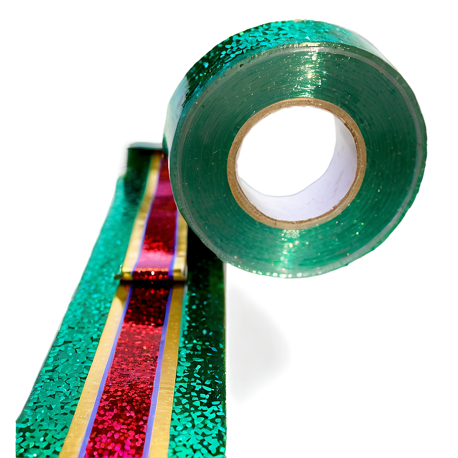 Glitter Green Tape Png Dnb