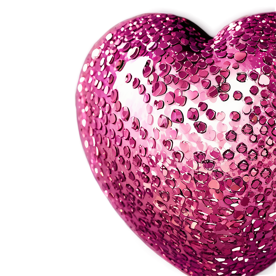 Glitter Heart Clipart Png 40