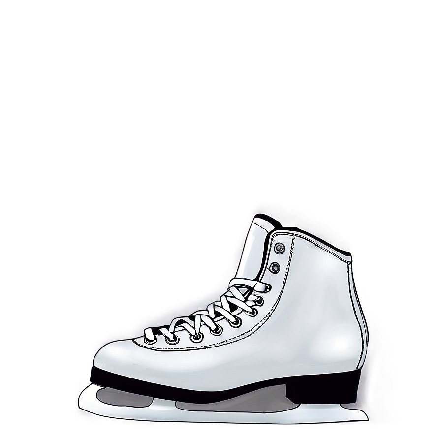 Glitter Ice Skates Png 06122024