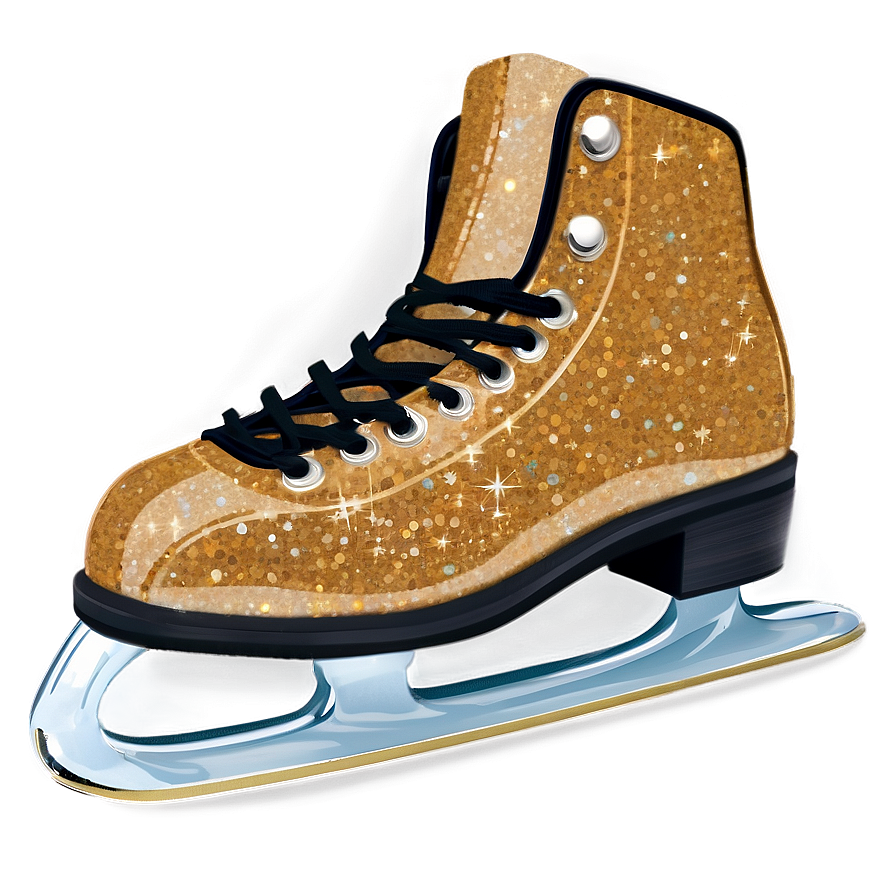 Glitter Ice Skates Png 85