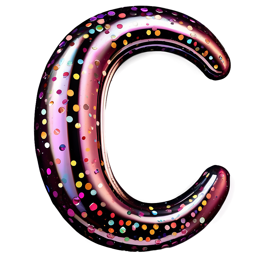 Glitter Letter C Png Sdj