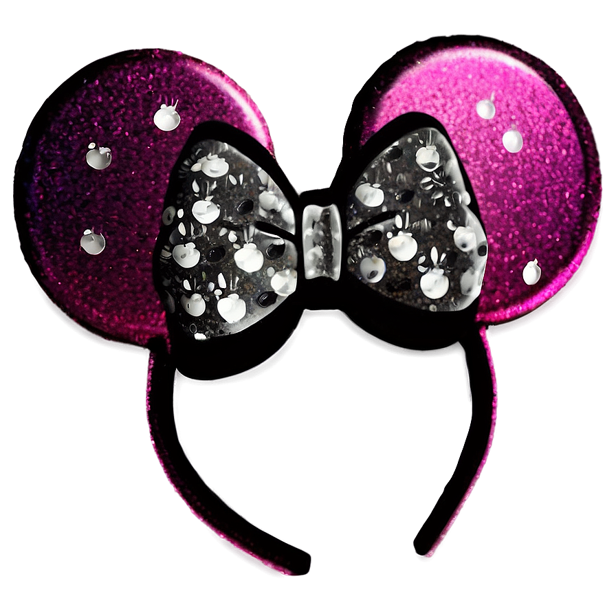 Glitter Minnie Mouse Ears Png Evl8