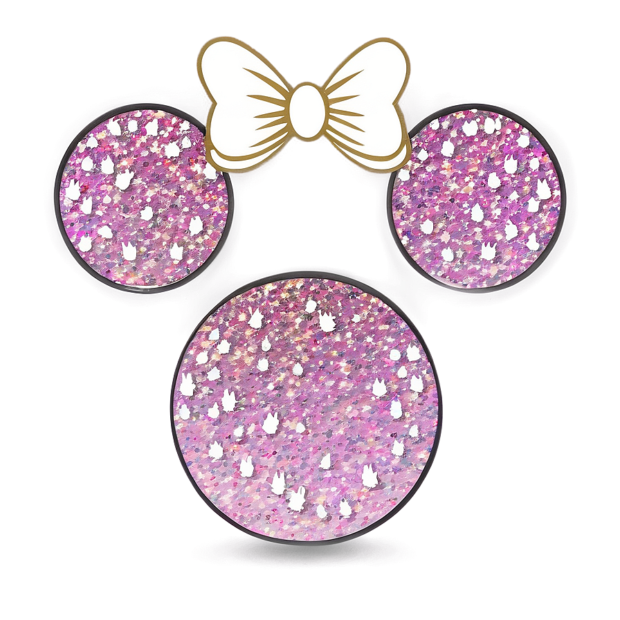 Glitter Mouse Ears Graphic Png Hyf57