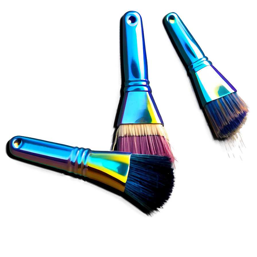 Glitter Paint Brush Png Kkw