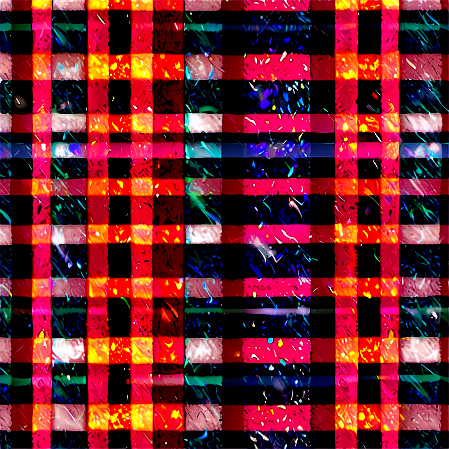 Glitter Sparkle Plaid Png 1