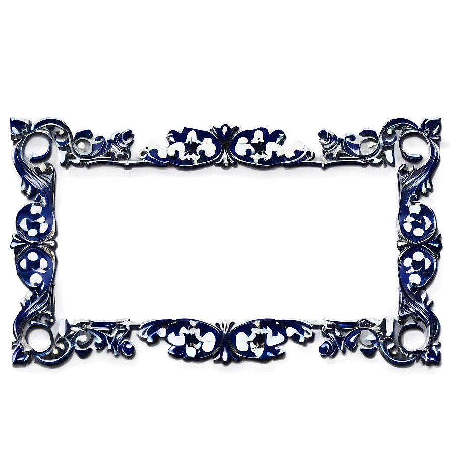 Glitter Wedding Frame Png 89