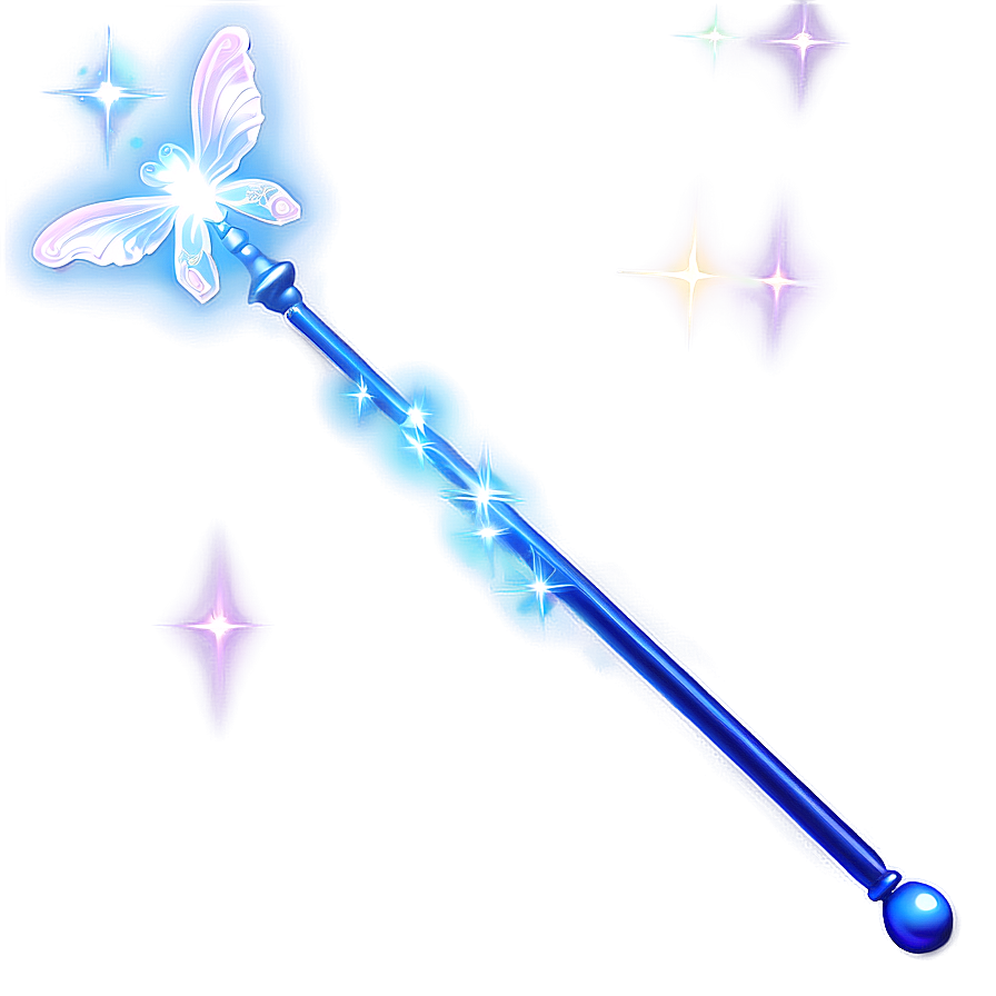 Glittering Fairy Wand Png Lsf