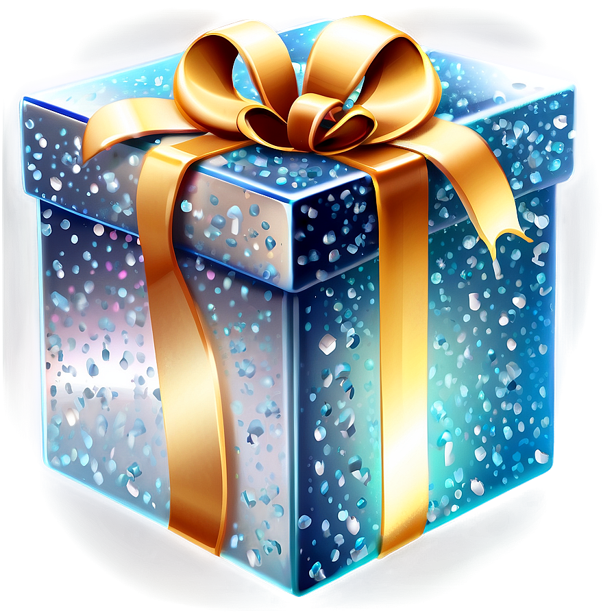 Glittering Gift Box Png Udb