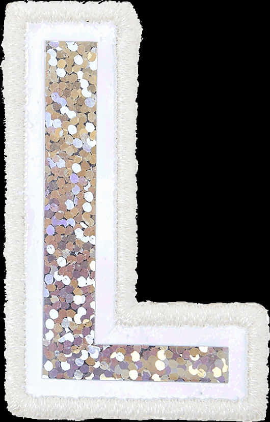 Glittery Letter L Decoration.jpg