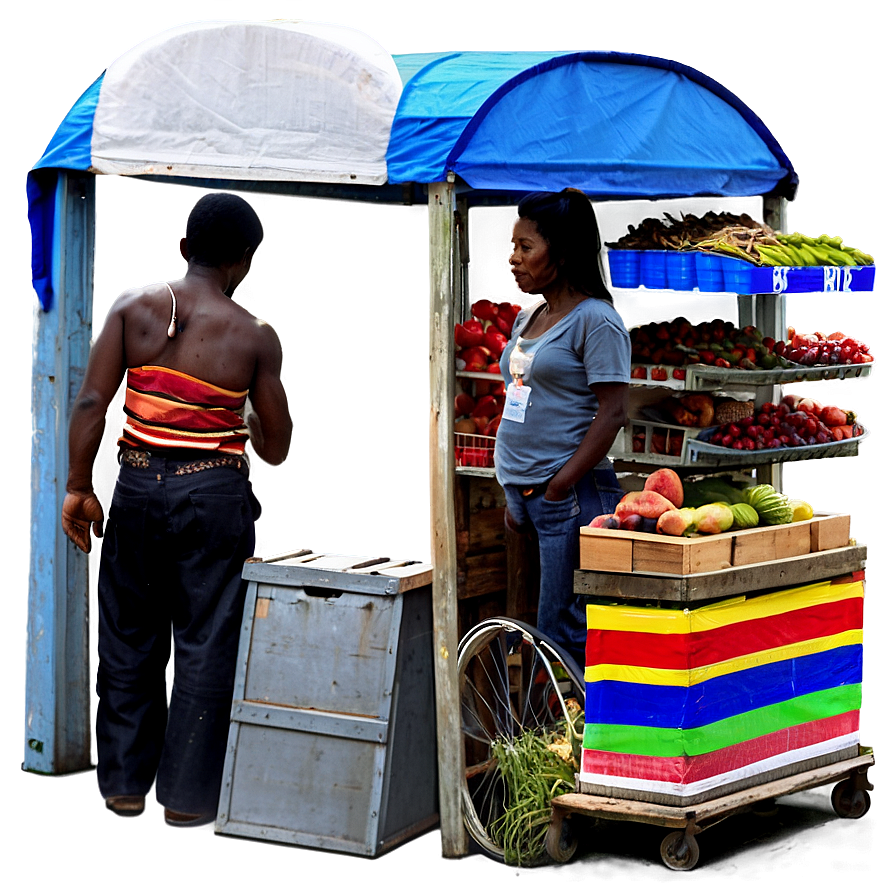 Global Street Market Png 10