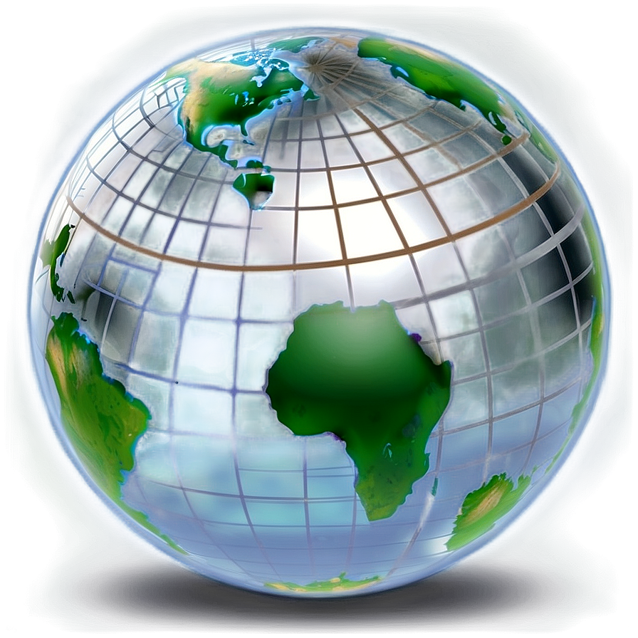 Globe Illustration Png Fkn76