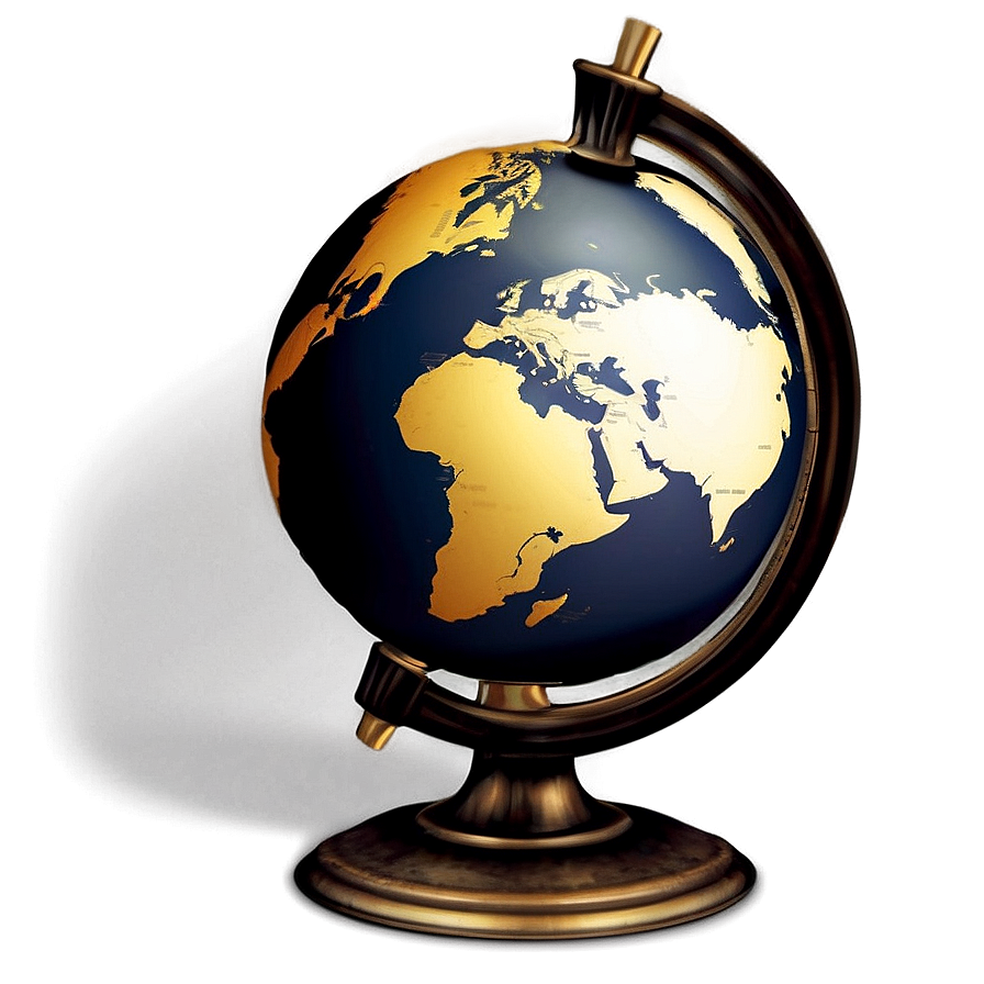 Globe With Stand Png 37