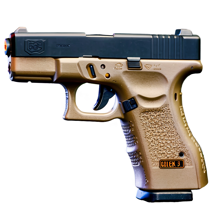 Glock 9mm Gun Png 78