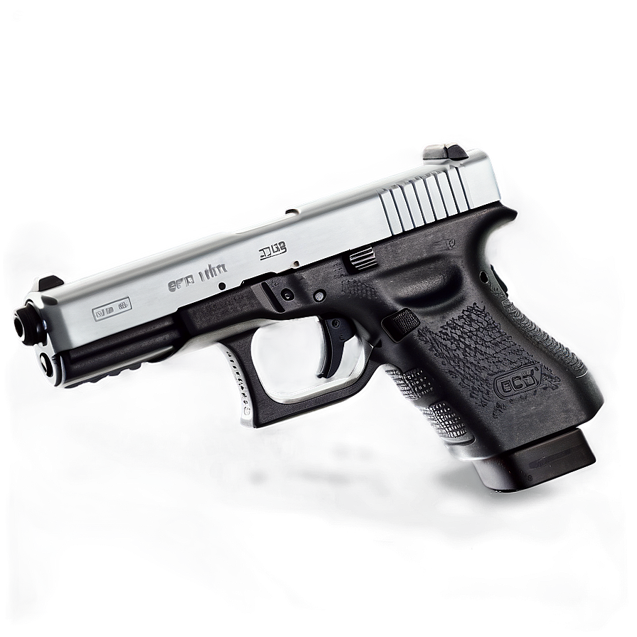 Glock Silver Slide Edition Png Hjb86