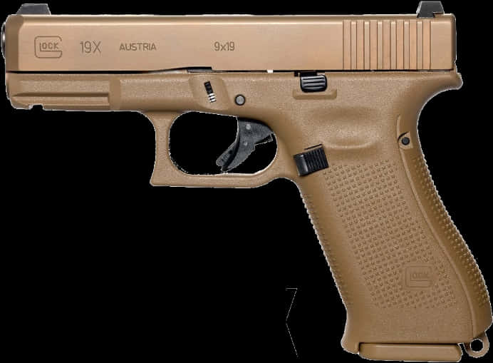 Glock19 X Pistol Tan