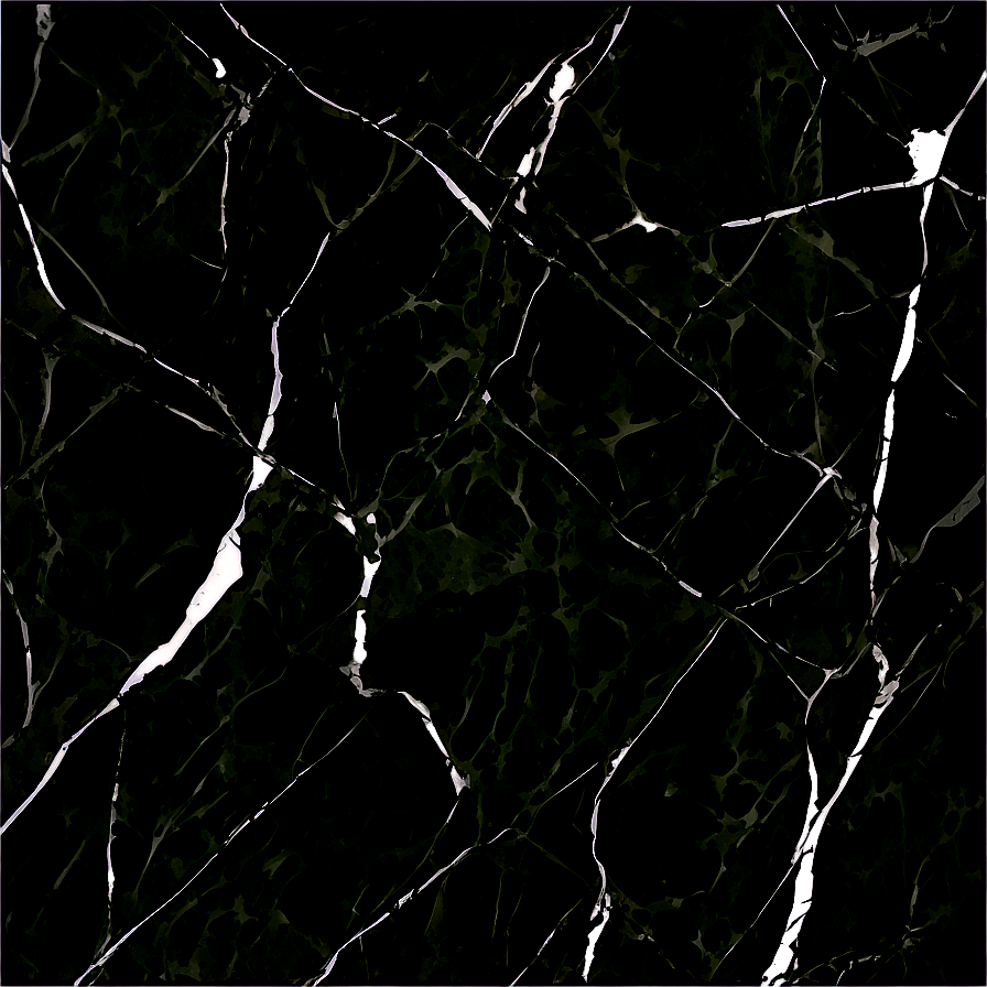 Glossy Black Marble Surface Png 97