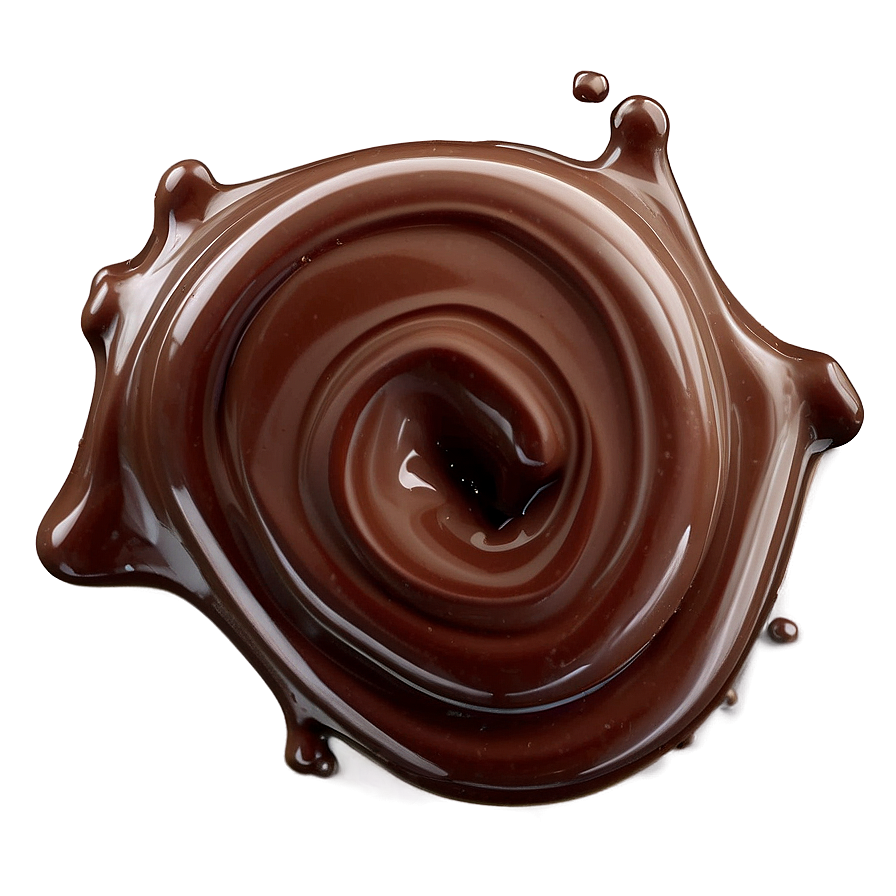 Glossy Chocolate Splash Png 51