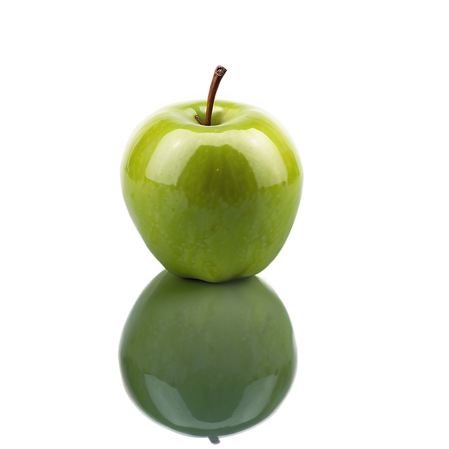 Glossy Green Apple Png Iob32