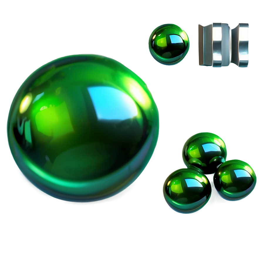 Glossy Green Dot Png Cvm