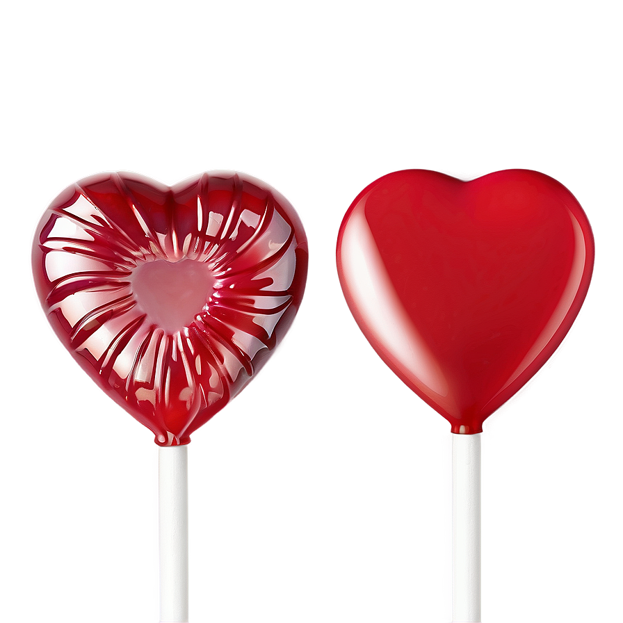 Glossy Heart Lollipop Png Qvi